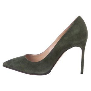 MANOLO BLAHNIK Suede Pointed-Toe Pumps